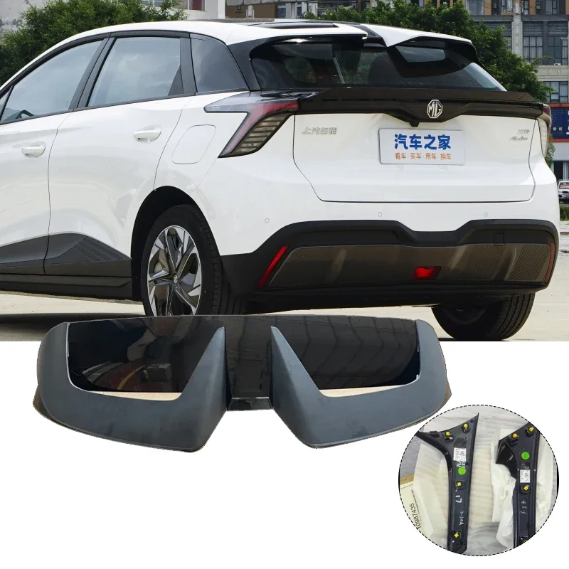 Car Rear Spoilers For MG4 EV MG MULAN 2022 2023 2024 2025 Black  11210194SPRP Original Factory Documents Modification Accessories