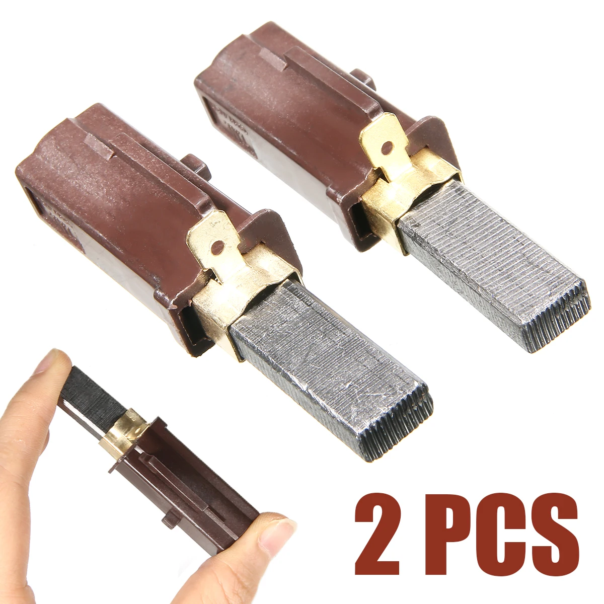 

1 Pair Durable Motor Carbon Brush Electric Replacement Vacuum Cleaner Carbon Brush for NRV200 HVR200