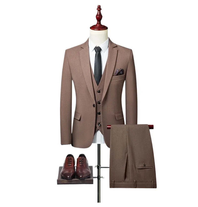 Suit  Men's Fashion Banquets, Trendy Singers and Hosts, Slimming and Casual Wedding Banquet Gowns, Male Stars' Performance Suits