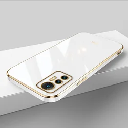 Sleek Plated Protective Phone Case for Xiaomi 10 Ultra (6D White)