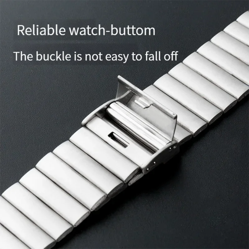 Metal strap For Apple watch Ultra/2 49mm 9 8 7 45mm 41mm Stainless steel high-end wristband For iWatch 6 5 4 3 SE 44mm 42mm 40mm