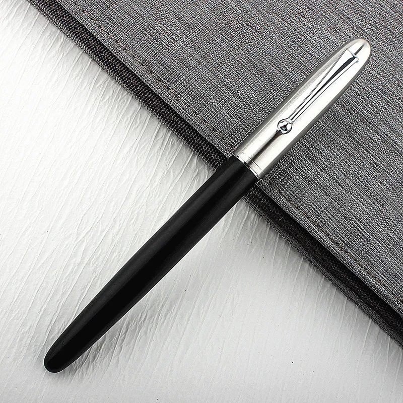 Luxury Wood Fountain Ink Pen Spin Converter 0.38mm Nib Business Stationery School Supplies remastered classic wood fountain pen 0 38mm extra fine nib calligraphy pens jinhao 51a stationery office school supplies a6994