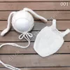 Newborn Photography Props Mohair Shorts  Rabbit Big Ear Hat Studio Clothing 3