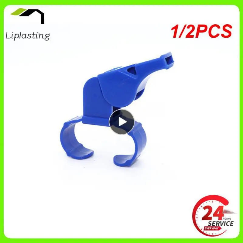 

1/2PCS Finger Cuff Training Post Integrated Molding With Mouthguard Loud Whistle Safe And Odorless Whistle Football Supplies
