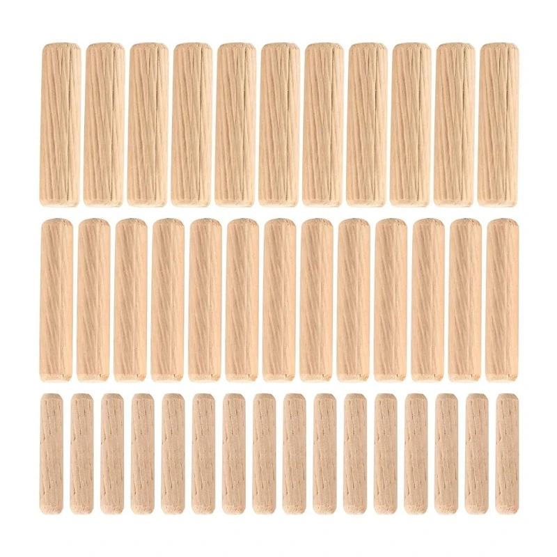 

90pcs/set Hardwood Dowel Pins Set Multiple Sizes Pins for Reliable Attachments