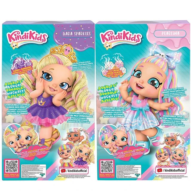 Original Kindi Kids 10Inch Playsets Doll Toys Scented Big Sister Candy Sweets Girls Children's Toys Sets For Girls Doll Surprise 3