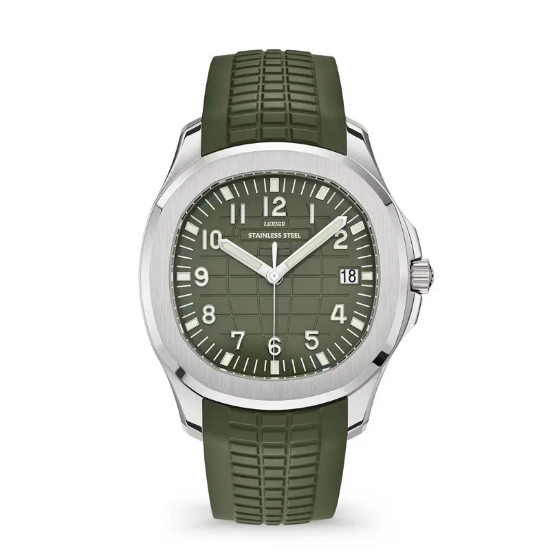 LGXIGE 2025 New Mens Black Watches Top Brand Luxury Casual