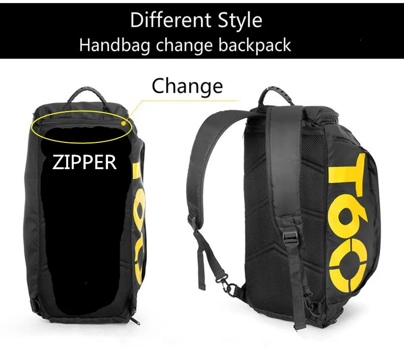Gym Bag Waterproof Fitness Bag Sport Men Women Bag Outdoor Fitness Portable Ultralight Yoga Gym Sports Backpack Travel Bag