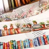 1Roll Tape PET TapesBook Adhesives Ocean Landscape Potting Bookscape Material Cruise Reading DIY DIY Scrapbook 50mm*2m 4
