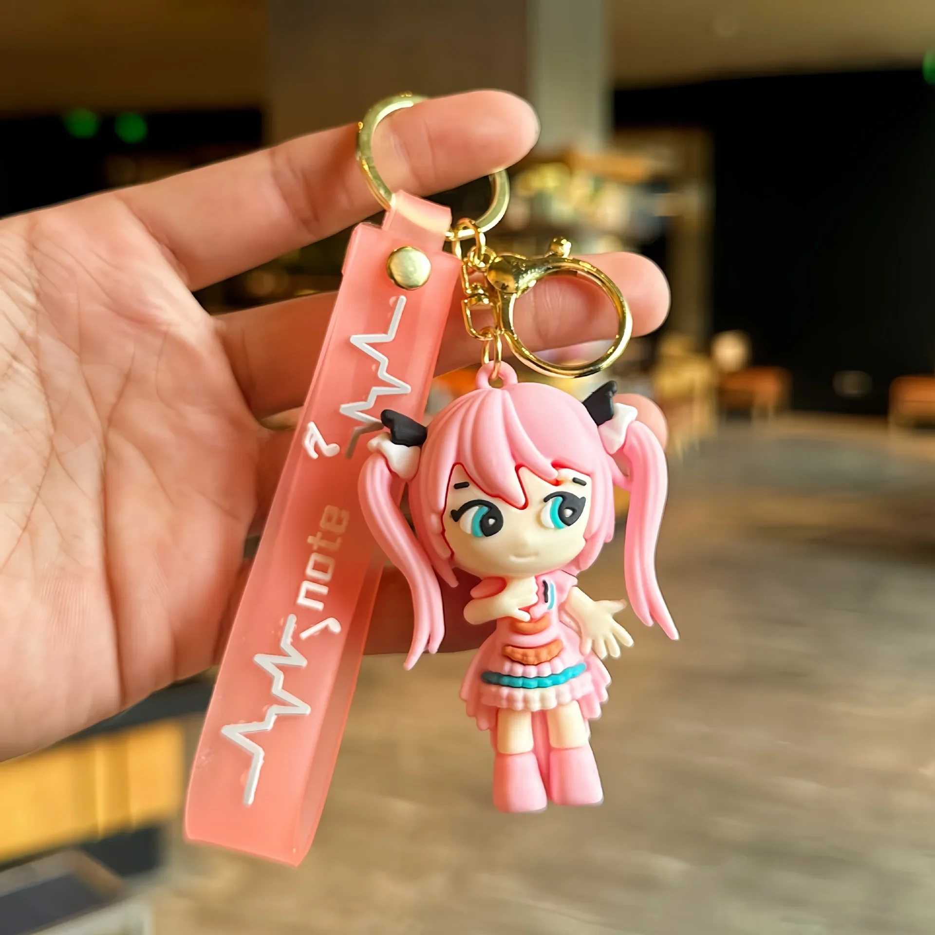 Hatsune Miku Anime Keychain - Cute Pendant & Backpack Charm Gift