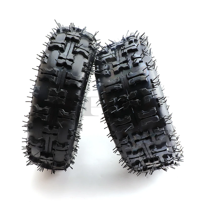 6 inch Tires Front 4.10-6 Rear 13x5.00-6 inner and outer tube For 47cc 49cc Small ATV Go Kart Mini Quad Bike Snowmobile Parts tyre inner tube