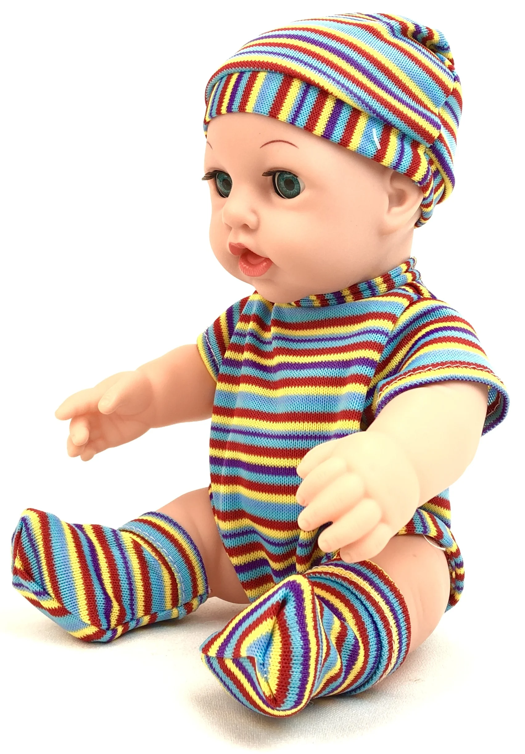 Интерактивная кукла Lovely Baby пупс с переноской-рюкзачком пьет писает подвижные