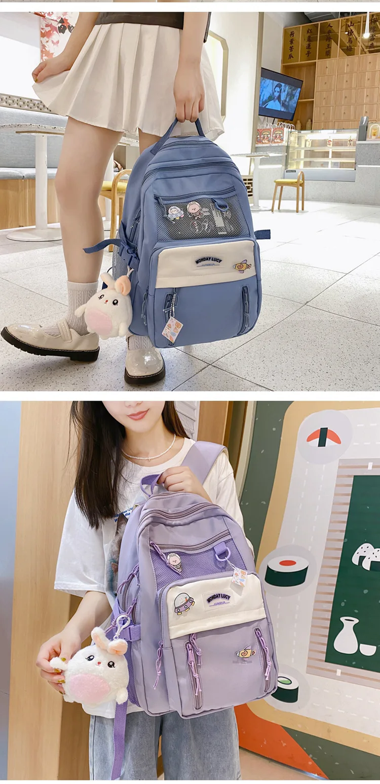Kawaii Harajuku Large Pastel Backpack - Special Edition