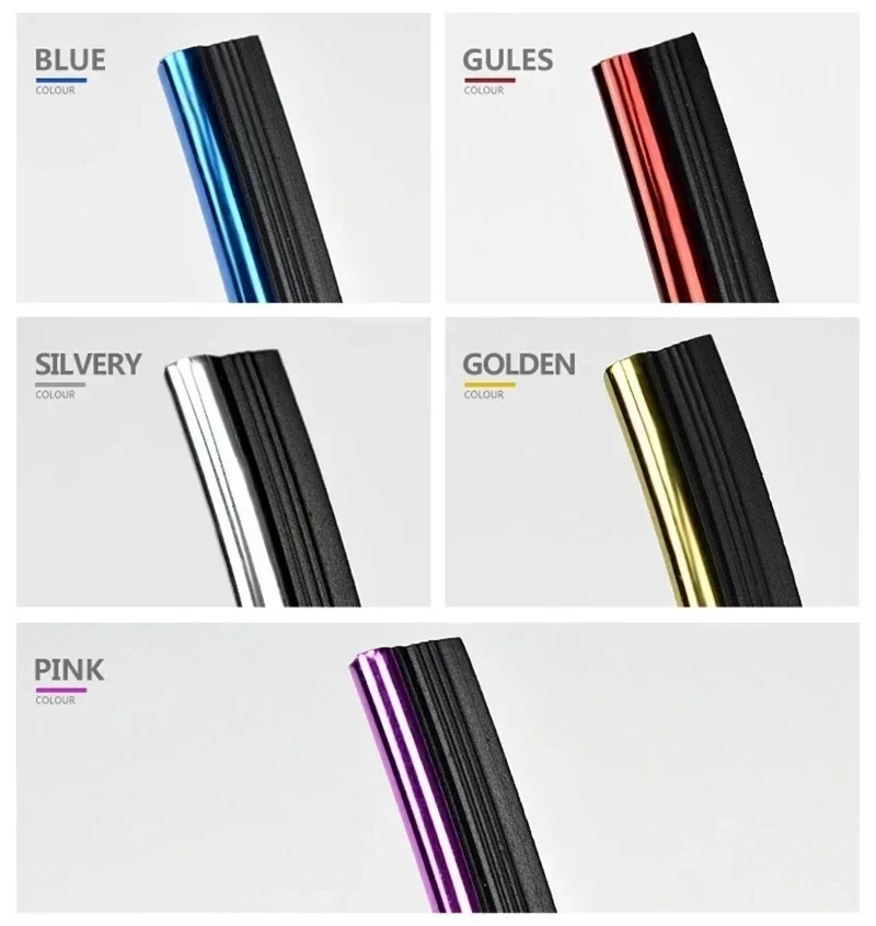 Car Styling 5M/Pcs Universal DIY Flexible Interior Decoration Molding Trim Strips Auto Door Edge Sticker Auto Chrome Decor Trim