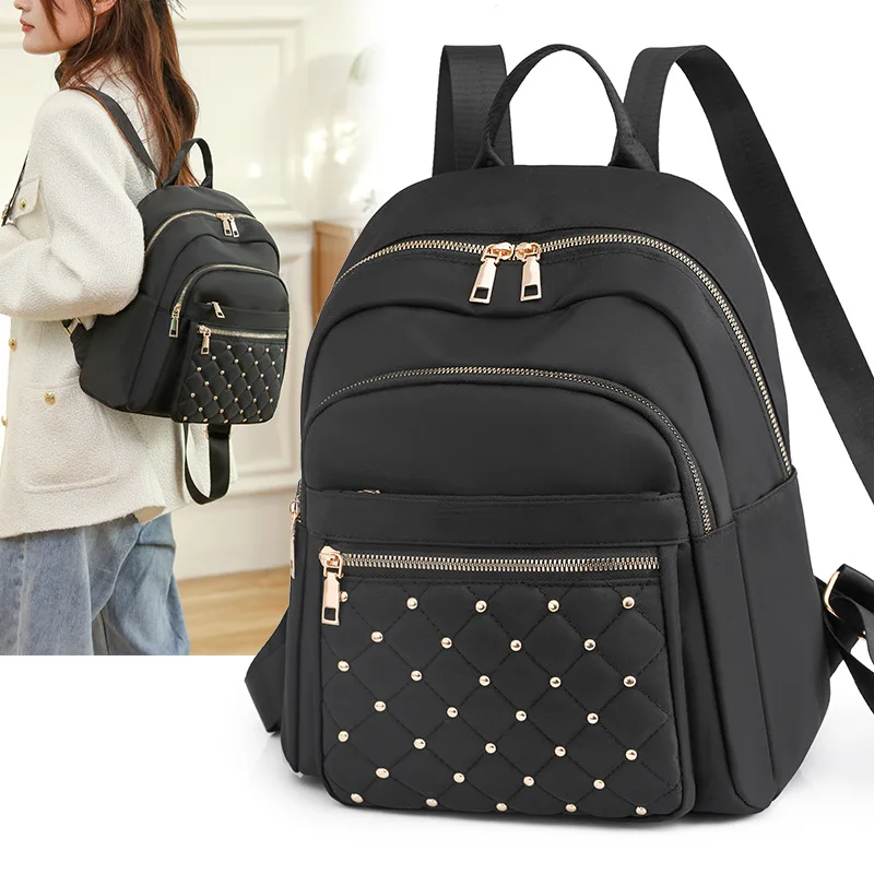 Classic Vintage Style Women Backpack Leather PU Fashion Backpack