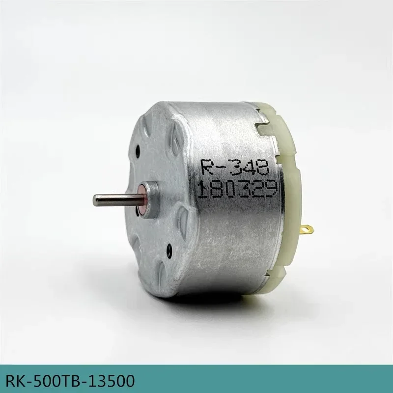 미니 500 모터 RK-500TB-13500 DC 6V-12V 5600RPM 마이크로 스핀들 32mm 원형 DIY 장난감 청소 로봇 향수 제조기용