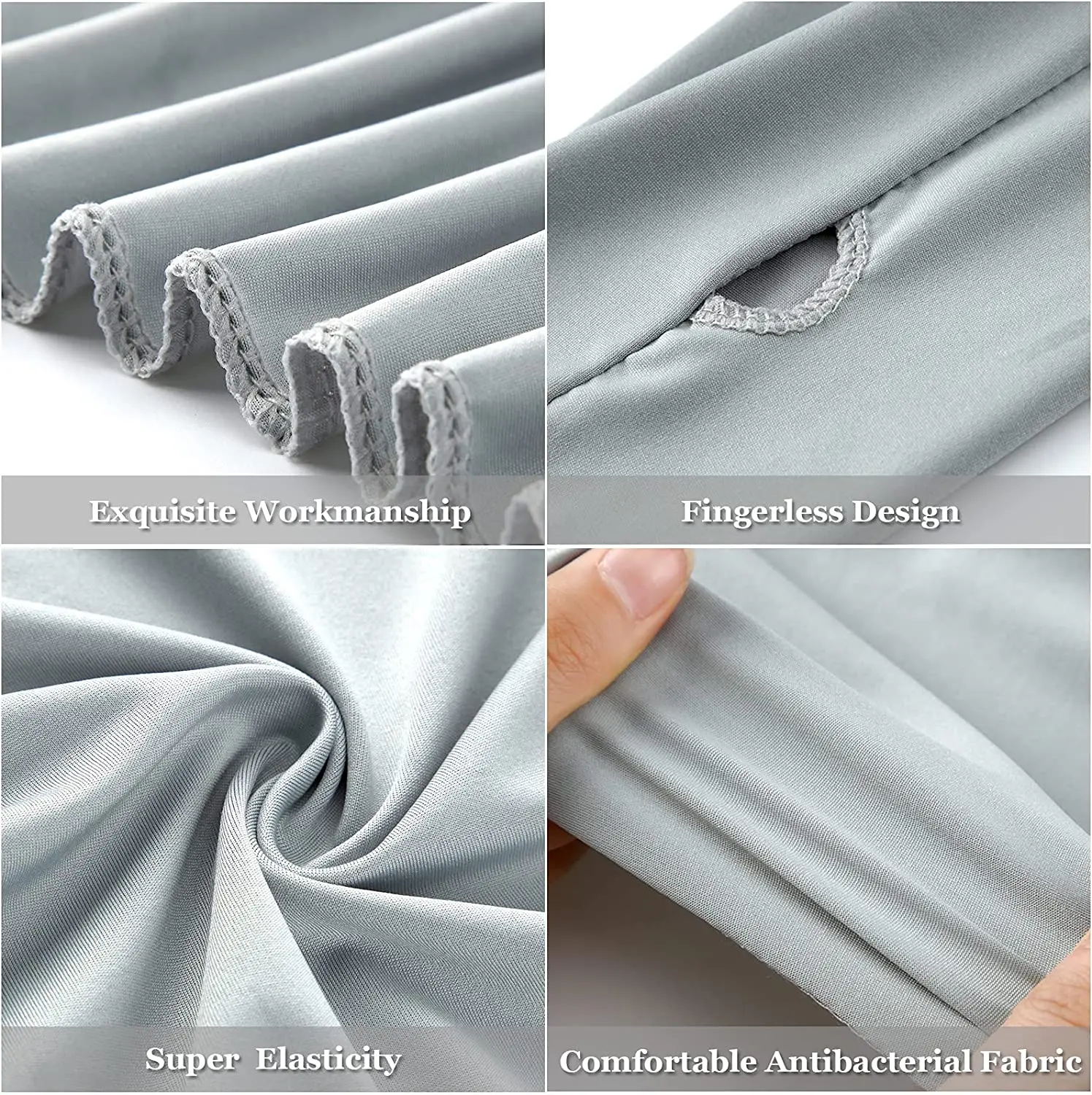 Ultra-Thin Ice Silk Arm Sleeves 5