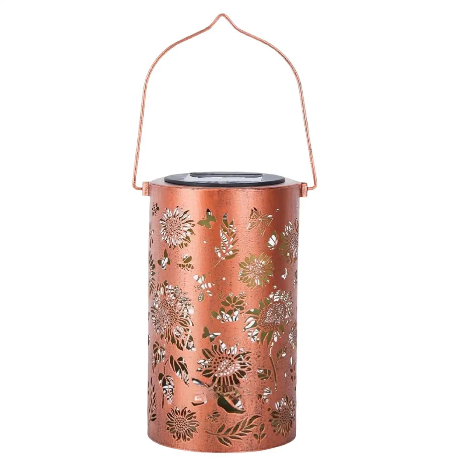 Outdoor Solar Lanterns Waterproof Weatherproof Hollow Out Solar Garden Lanterns…
