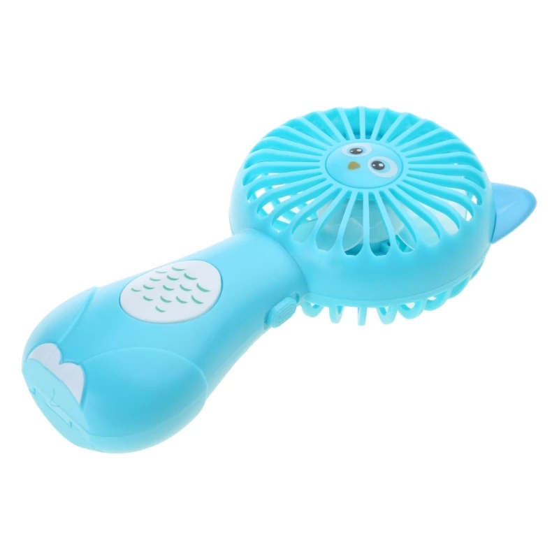 Portable Fan Mini Cooling Fans Design Powered by AA-Batteries Small Summer Cooler Sports Fan Ears