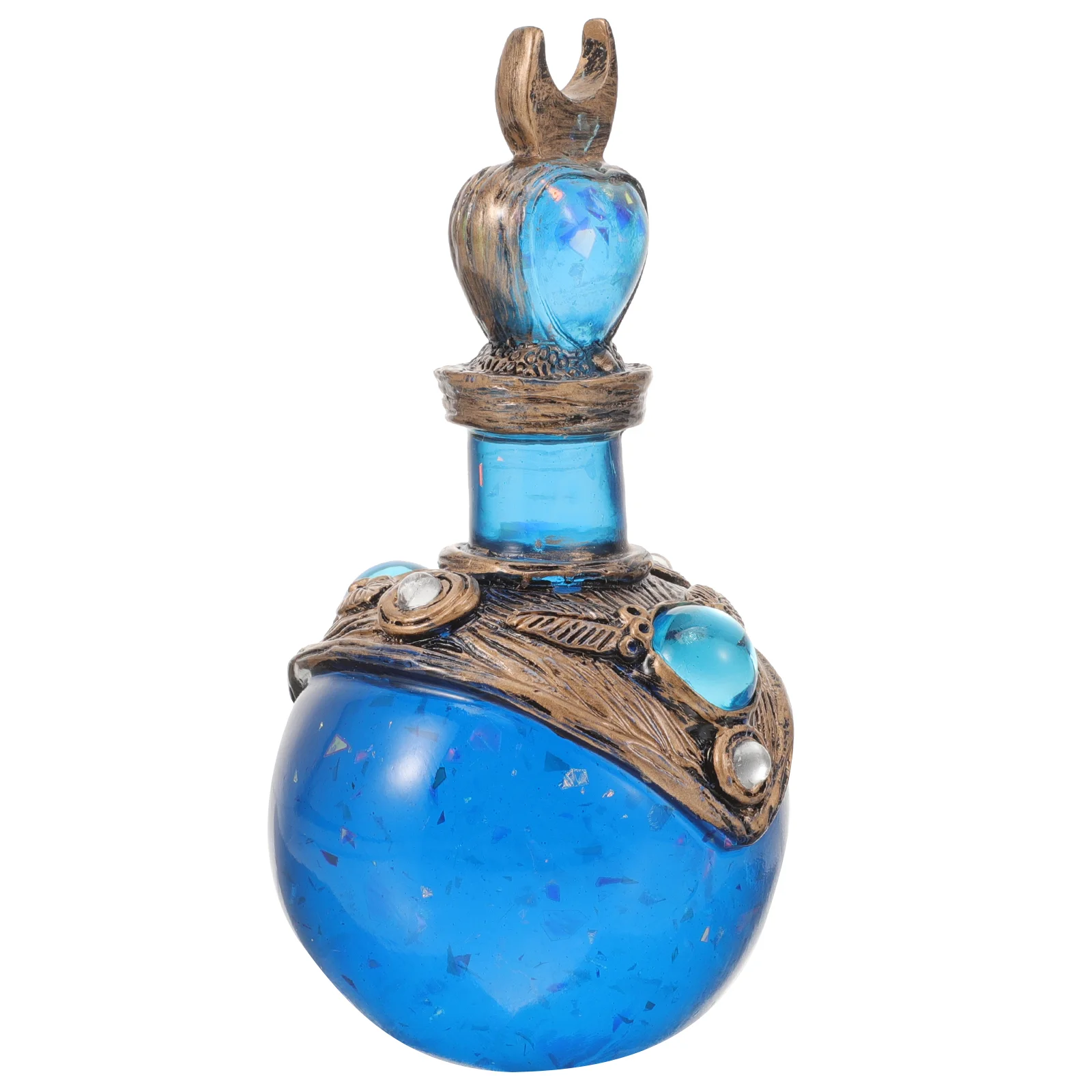 

Table Decor Centerpiece Bottle Tabletop Resin Craft Mermaid Statue Office