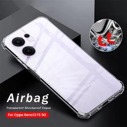 Transparent Clear Crystal Shockproof TPU Soft Case for Reno13 Pro 5G (Transparent)