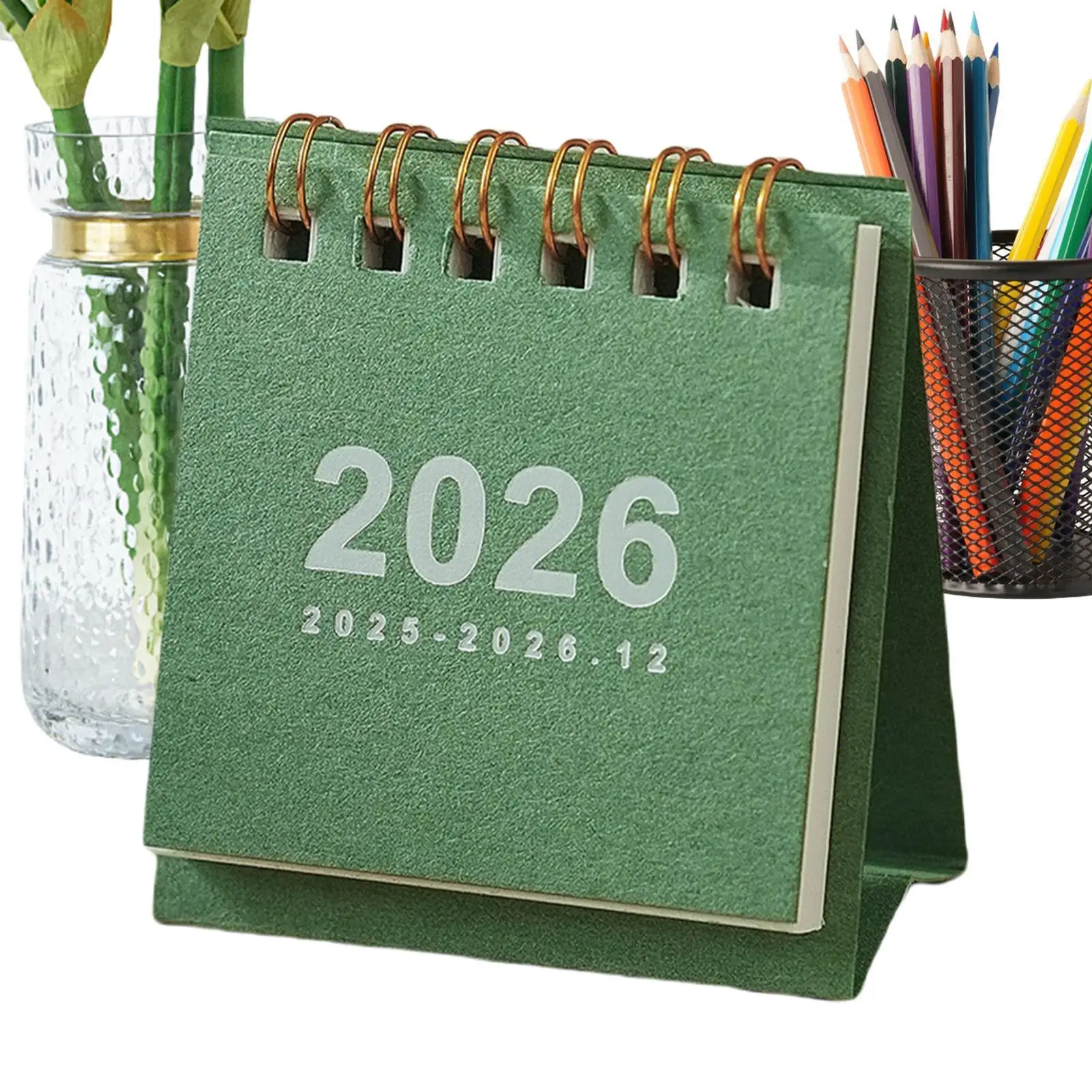 Desk Calendar Calendar 2026 from Jan 2026 Dec 2026 Daily Scheduler Yearly Planner Planning Organizing Aesthetic Offices Supplies