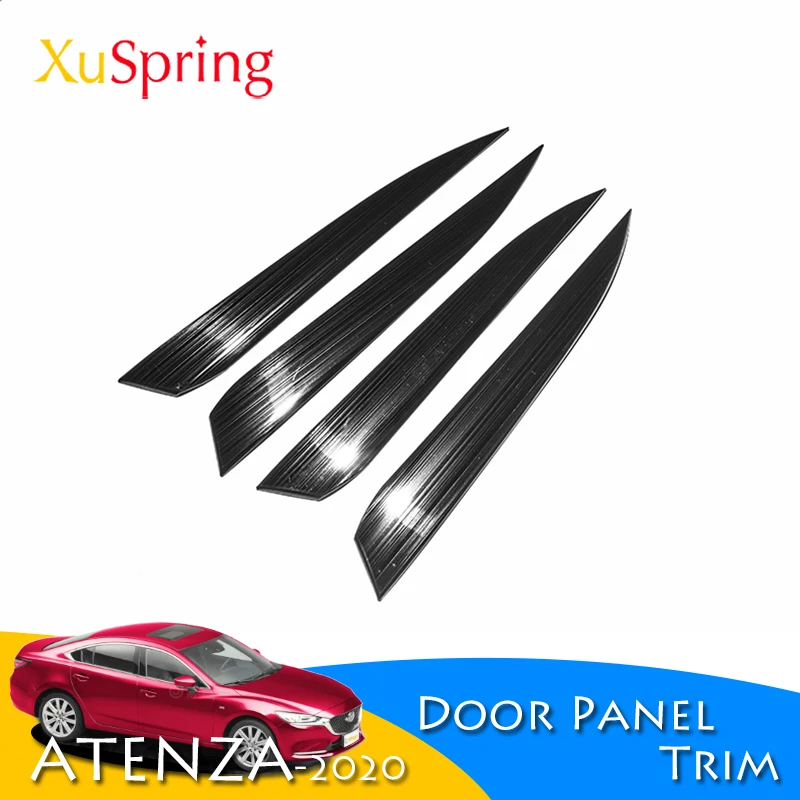 

For Mazda 6 Mazda6 Atenza 2019 2020 2021 2022 Car Inner Door Handle Handrail Panel Cover Trim Strip Garnish Stickers Styling