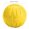 EVA Dog Ball Toy Pet Bite Resistant Chew Toys Pets Interactive Balls(yellow) 2