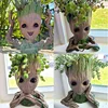 Modern Flower Vase Groot Flower Arrangement Home Living Room Decoration Cartoon Vases Ornament Plants Potted Decoration Crafts 5