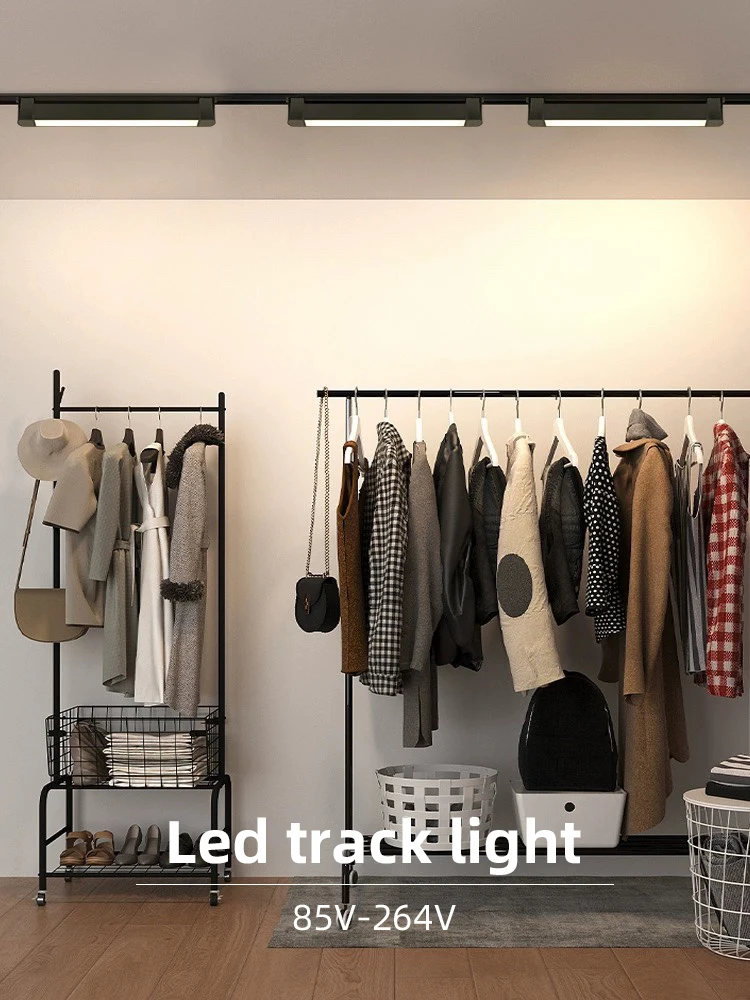 Description Picture 2 of itemTrack Light 85-264v Set Led Magnetic Track Lamp 10W/20W Track Spotlight Lighting Fixture for Home Decoration Clothing Store