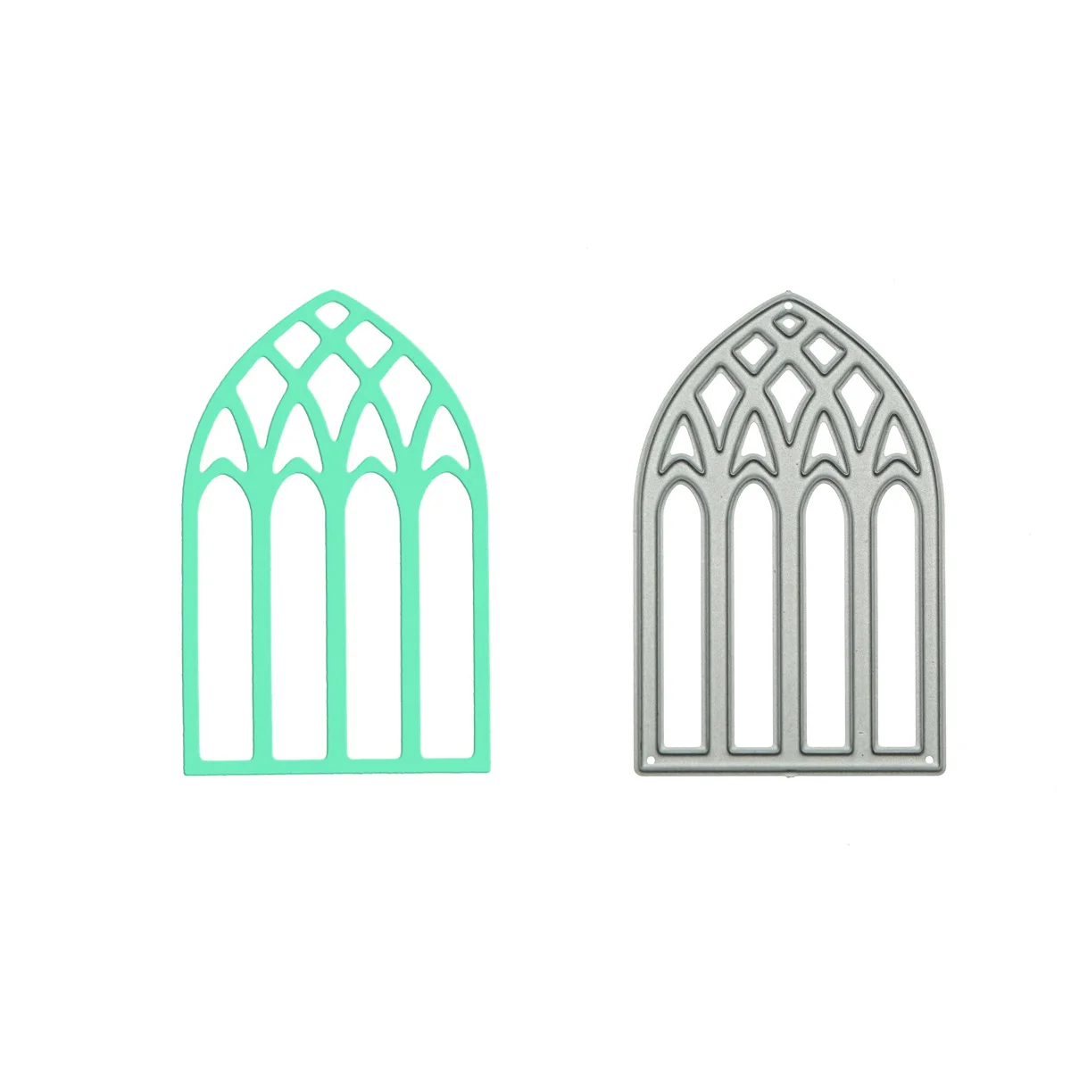 Vintage Window Pattern Metal Cutting Dies For Scrapbooking Handcraft Card Clipart Paper Photo Decorating Cutter Stencil Template