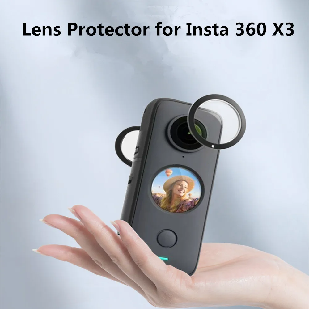 Description Picture 3 of itemFrame Cage for Insta360 X3 Panoramic Action Camera Dustproof Silicone Protective Case Lens Protector for Insta360 X3 Accessories