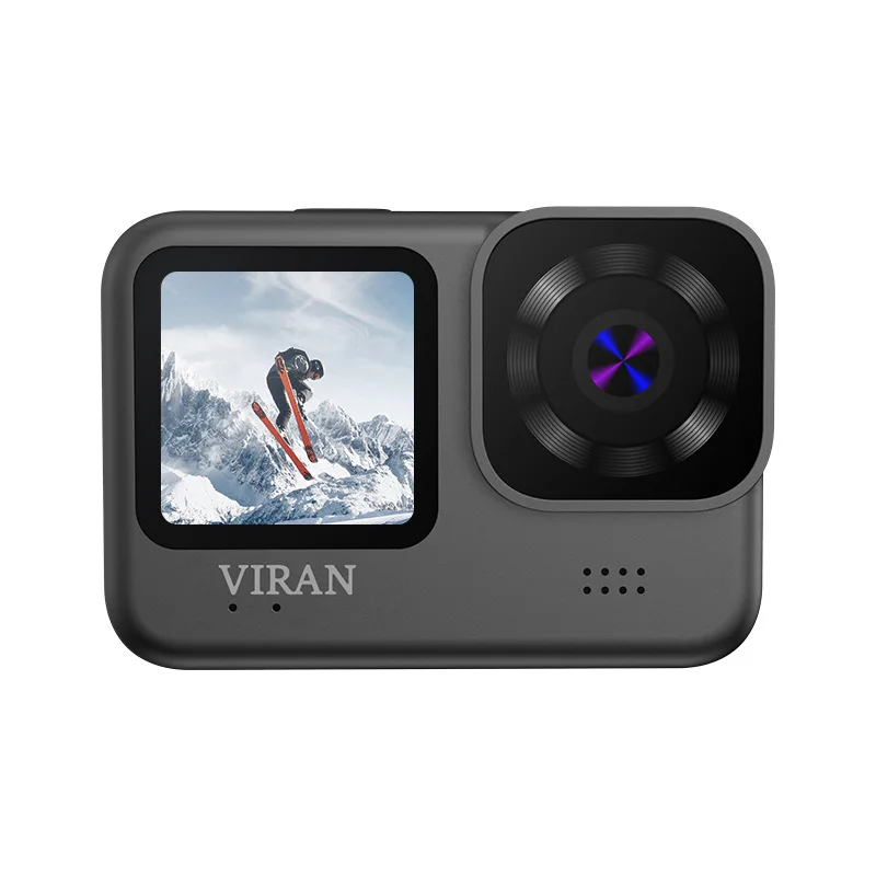 thumbnail image 1 of Cámara de acción 4K con pantalla Dual, WIFI, antivibración, impermeable, casco para motocicleta y bicicleta, pantalla 2,0, cámaras DV de vídeo deportivas, 1 of 4