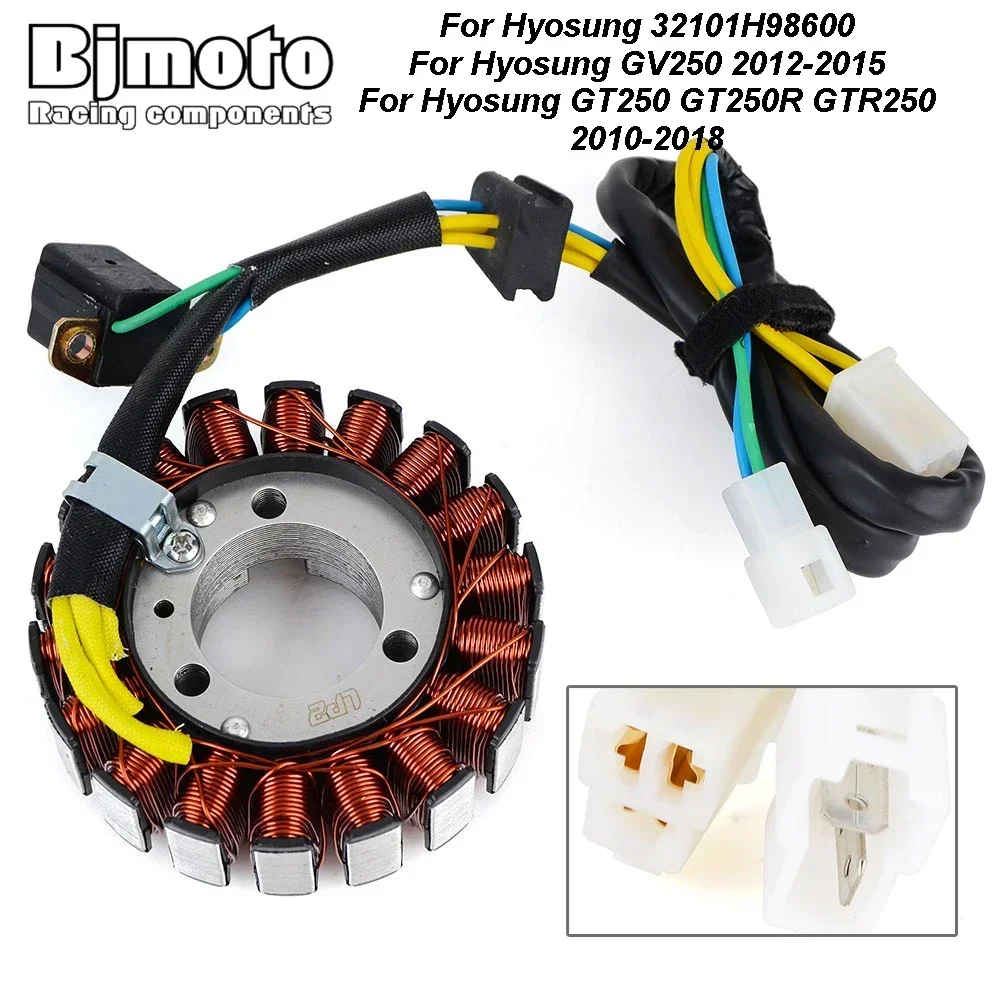 효성 GV250 GT250 GT250R GTR250용 스테이터 코일, CFMoto 400NK 650NK 700 CL-X CLX700용, 히순 모터스 Vforge 섹터 스트라이크용