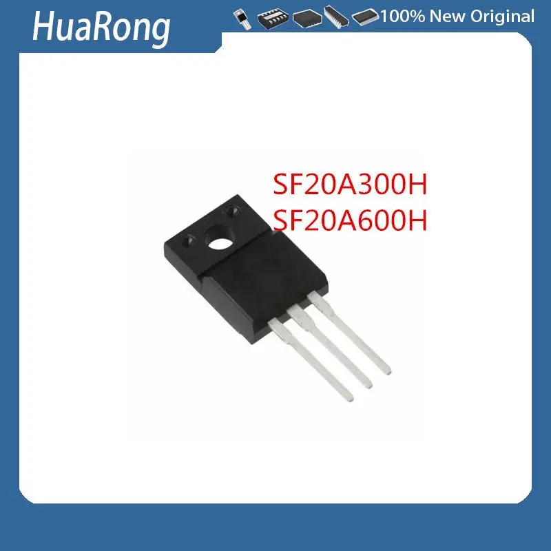 

10Pcs/Lot SF20A300H SF20A600H TO-220F