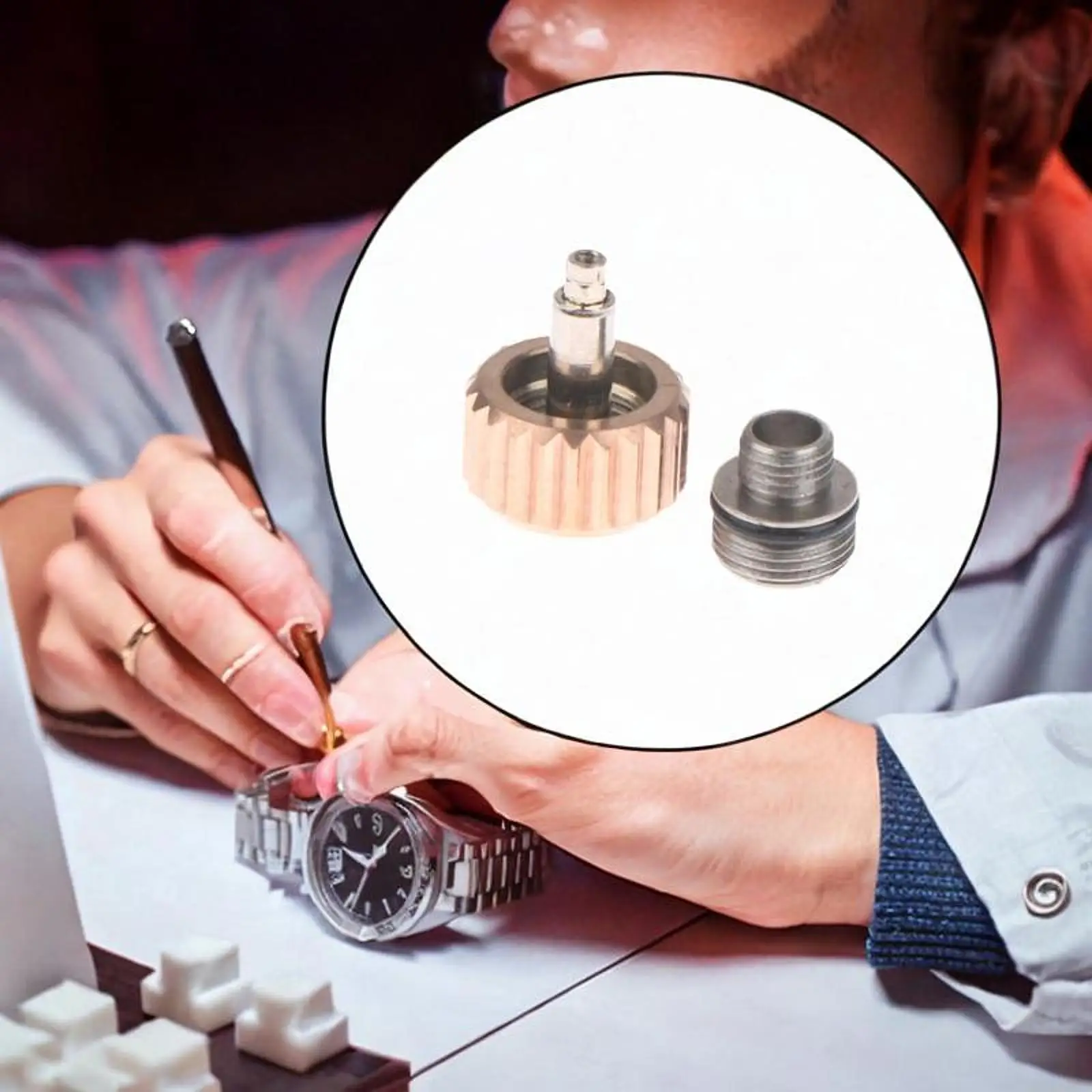 Durable Lightweight Watch Crown Replacement