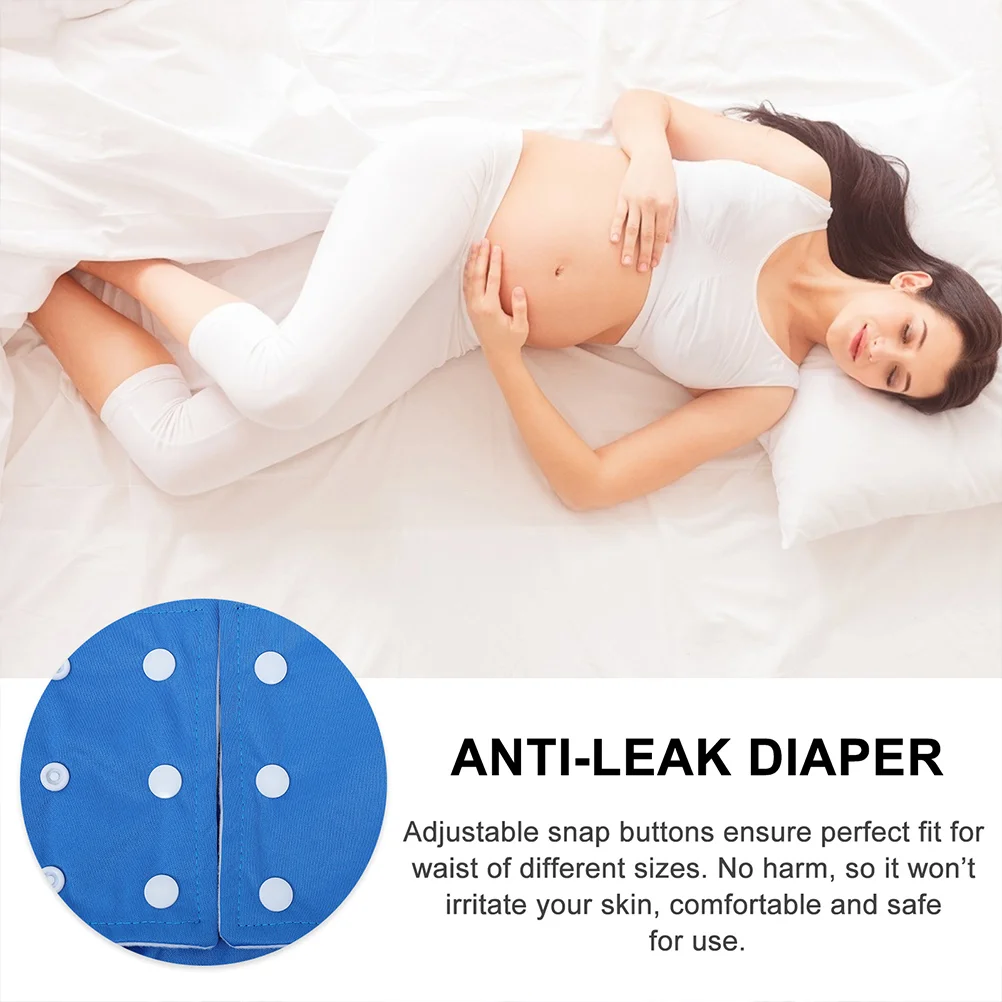 2 Pcs Adult Cloth Diapers of for Adultbaby Older People Toddlers Reusable Nappy Man Soft Elder 5