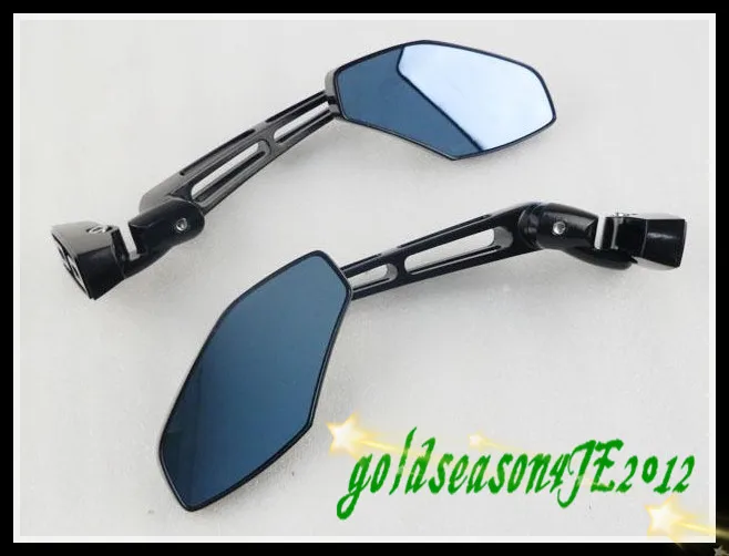 

Motorcycle Gloss Black Mini Sport Mirrors for Suzuki GSXR 600 700 1000 Hayabusa