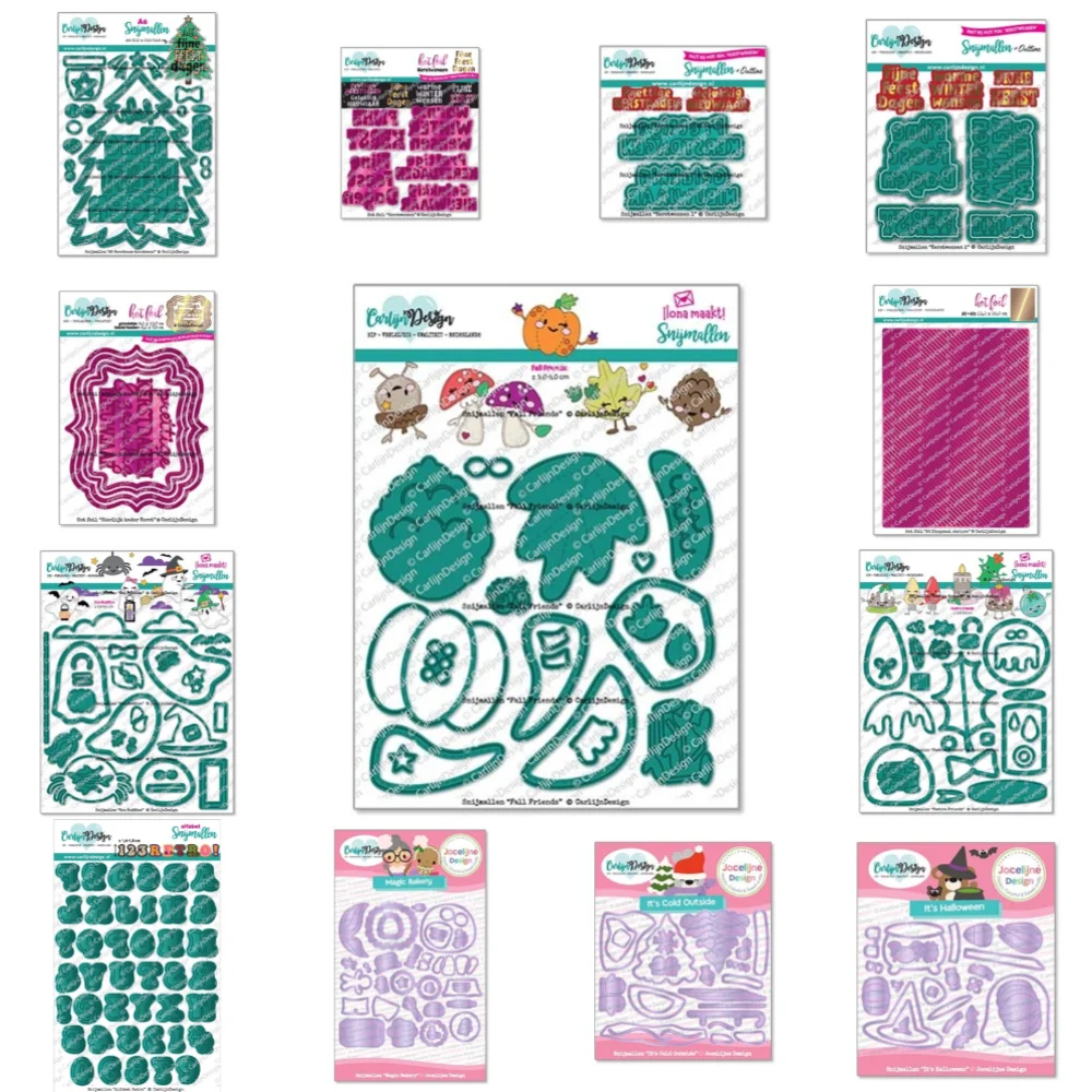 New October 2024 Dutch Metal Cutting Dies for DIY Scrapbooking Album Paper Cards Decorative Crafts Embossing Die Cuts