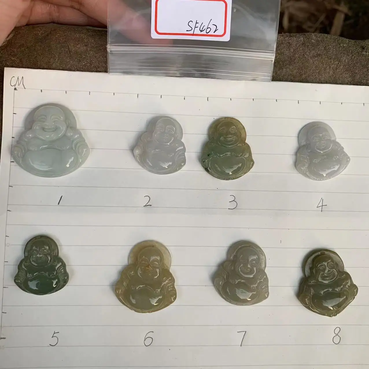 Real Natural Burma Jade Buddha Necklace Pendant Green Myanmar Jade Milo Women Children Jewelry Good Luck Best Gift