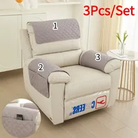 Quilted Recliner Sofa Slipcover Anti Slip Dogs Pet Kids Sofa Mat Armchair Armrest Towel Lazy Boy Chair Cover Furniture Protector 1