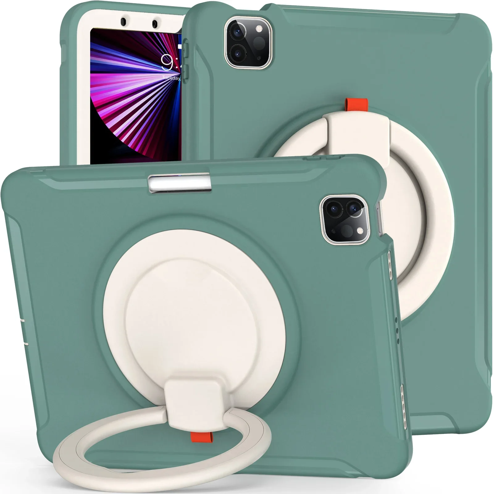 Shockproof Handle Stand Tablet Case - Enhanced Protection and Versatile Functionality