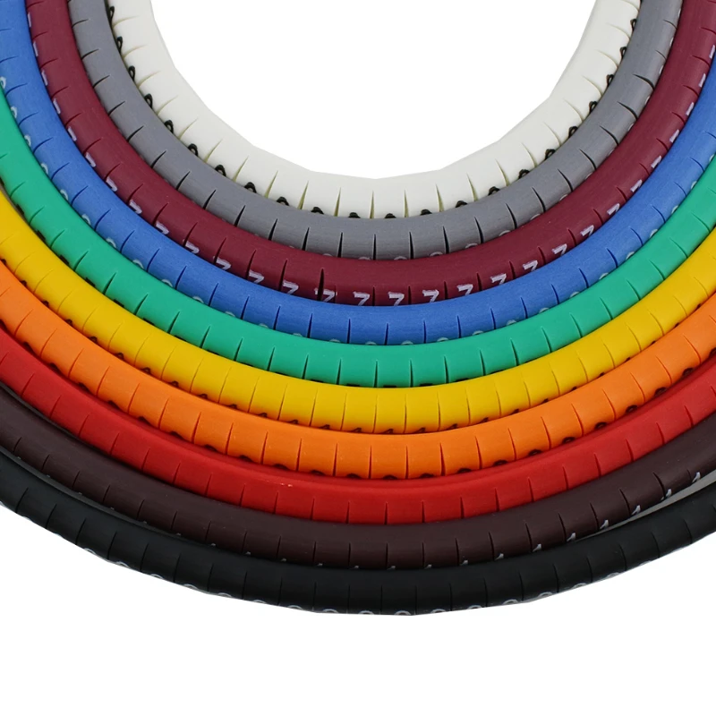  Cable Marking 0.1mm2-16mm2 M0 M1 M2 Arabic Numeral M Clip  Network Ethernet Wire Number Label Tube Cable Marker Colorful Cable  Management (Color : M0S 150PCS) : DIY, Tools & Garden