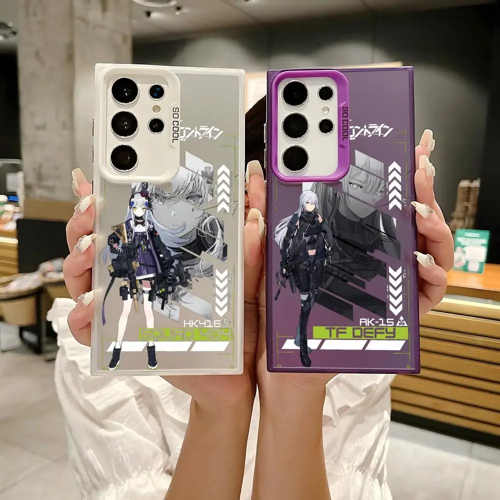 Shiny TPU Shockproof Anime Girls Phone Case
