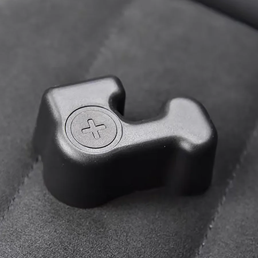 Battery Insulation Cover Car Fuse Box Cover Battery Positive Negative Terminal Tray Protective Cover Trim for Volkswagen VW Golf Teramont Touran L Skoda