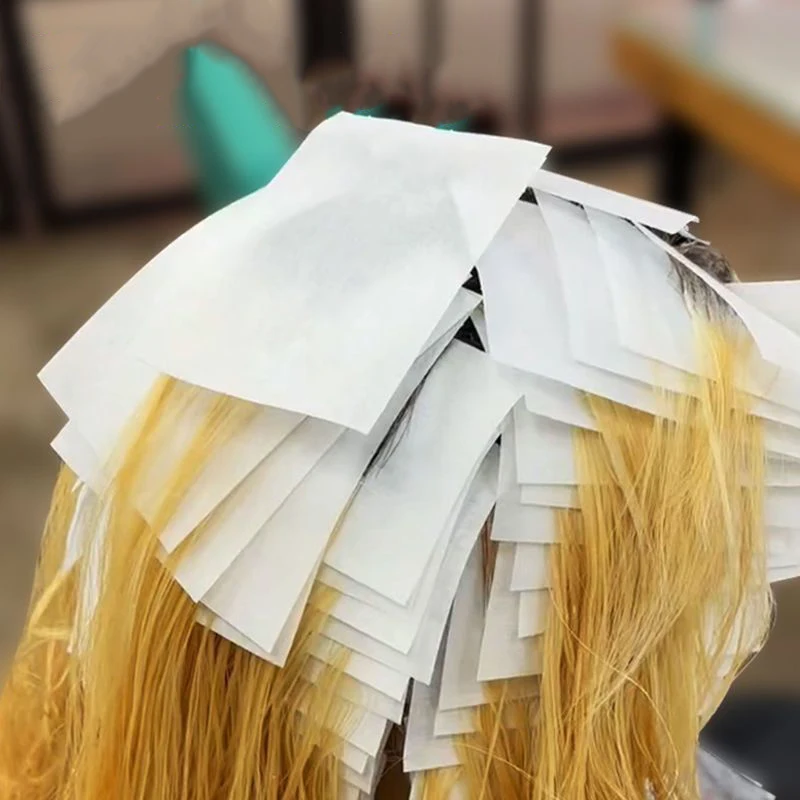 Foam Paper Hair Dyeing Bleaching Styling Tool
