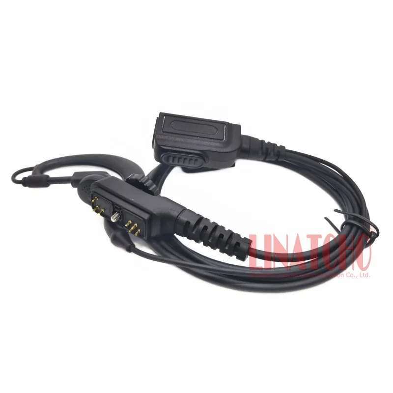 PD700G PD780 PD780G Two Way Radios Walkie Talkie PD700 Earhook Push to Talk Earphone