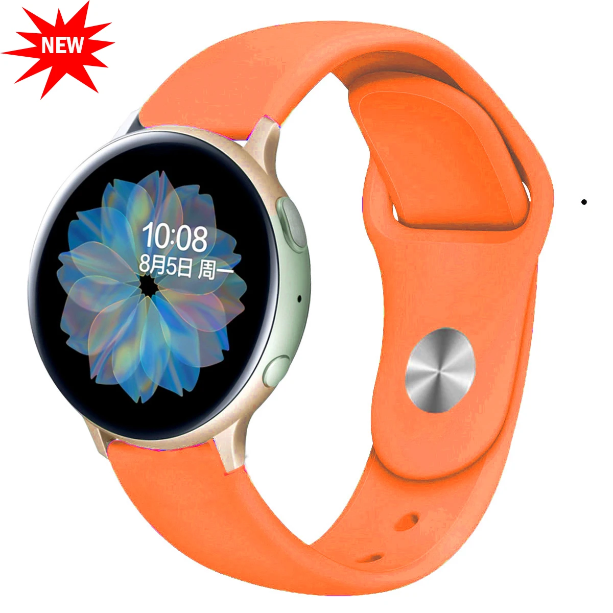 Silicone Replacement Watch Band, 20mm/22mm, Multiple Smartwatch Compatibility