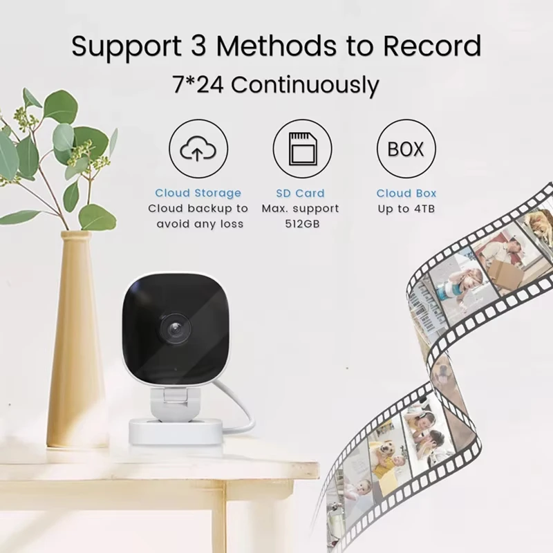 Mini Camera Xiaomi HD 4K Mini Security Camera Ip65 Waterproof Full Color Night Vision Motion Detect Surveillance Wifi Monitor & 2 Way Audio