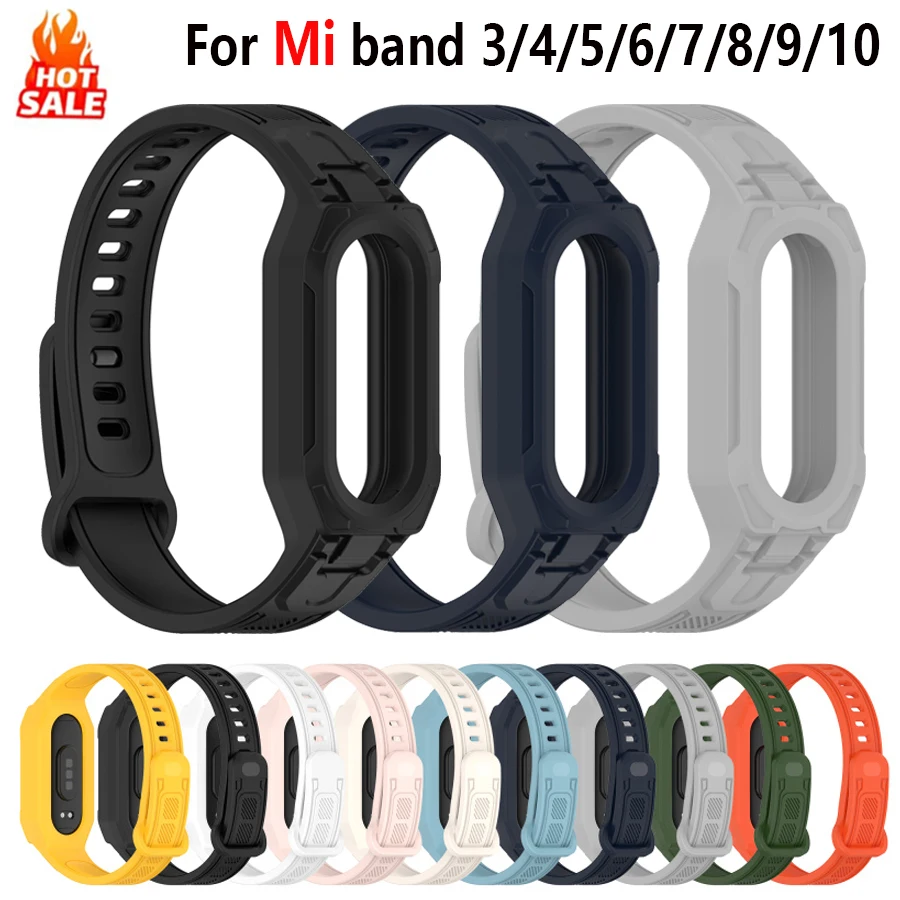 Enhanced Sport Bracelet Wristband with Silicone Strap and Case